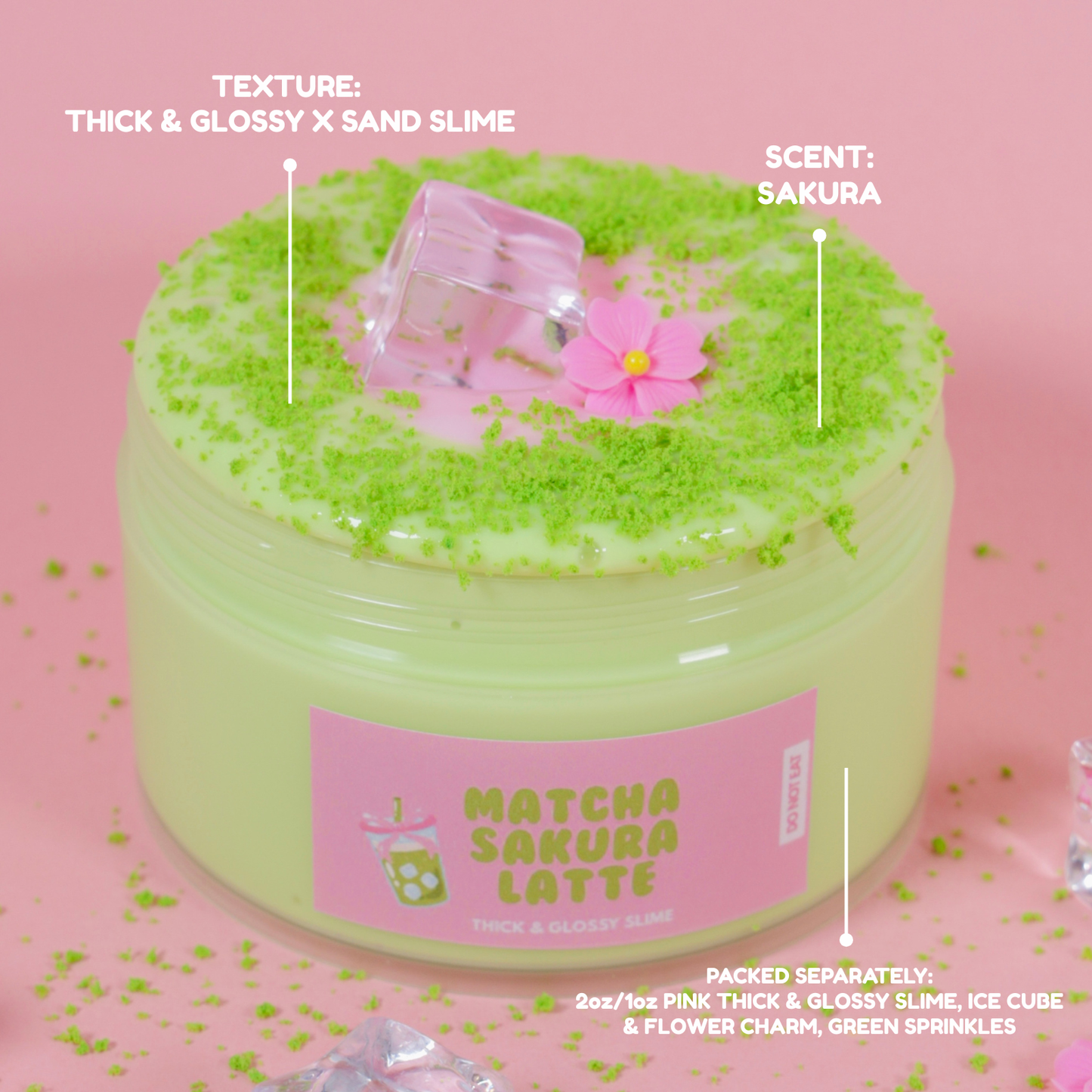 MATCHA SAKURA LATTE