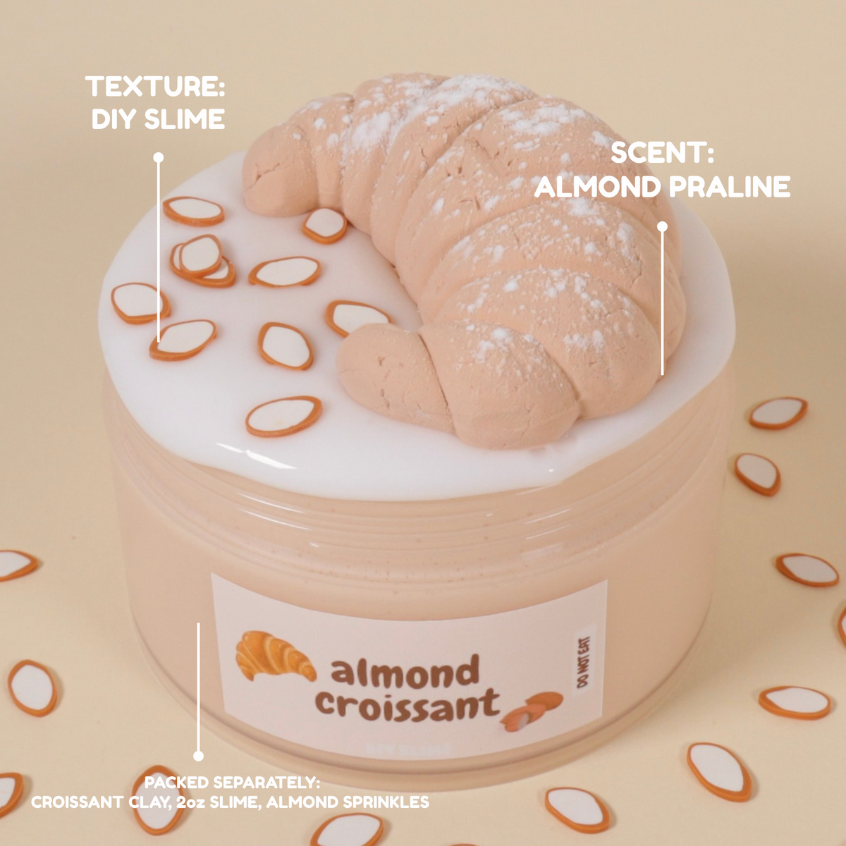 ALOMOND CROISSANT 8oz