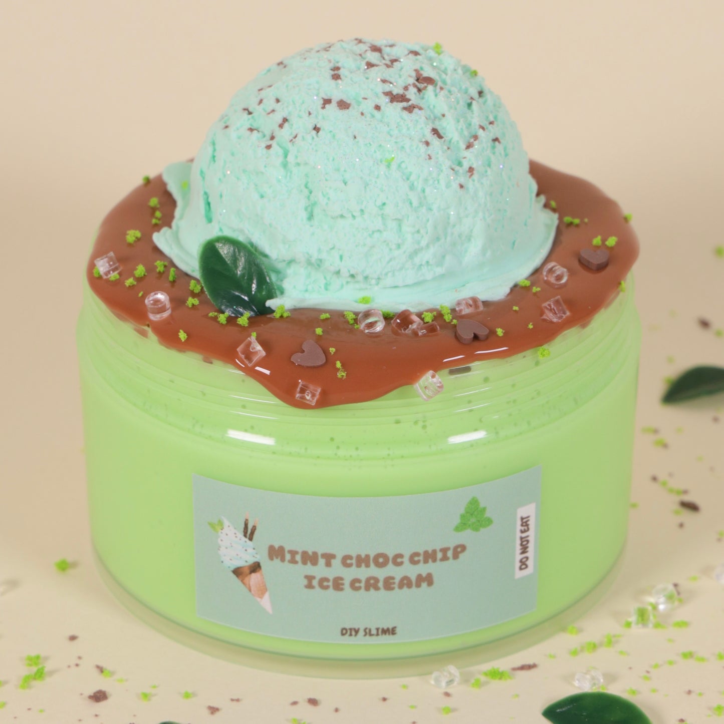 MINT CHOC CHIP ICE CREAM 8oz